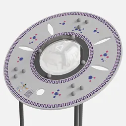 Космоплощадка Жу-Жу: архитектурный элемент "Модель НЛО"