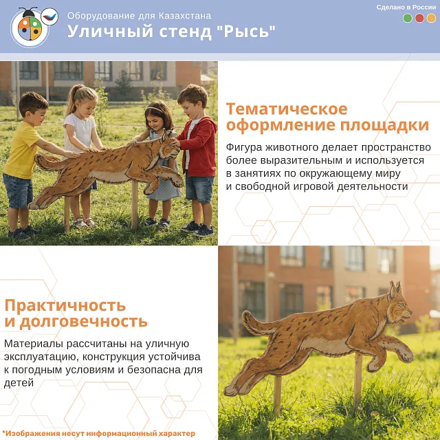 Уличный стенд "Рысь"