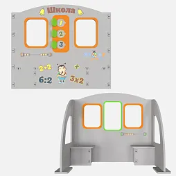 Игровой объемный модуль для ДОУ "Здание школы"