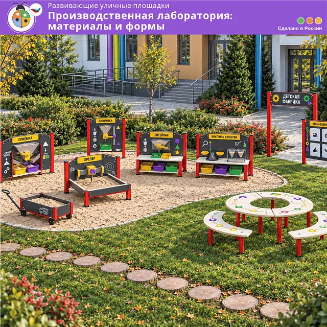 Комплект «Производственная лаборатория: материалы и формы»