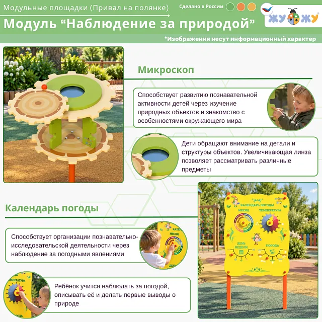 Исследовательский модуль "Наблюдения за природой"