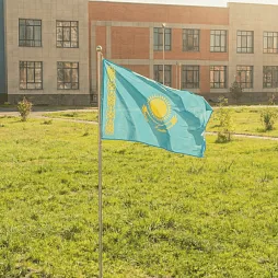 Флаг Казахстана стационарный