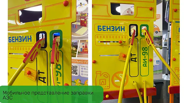 Зона ПДД с электропроводкой Автомобильная тематика