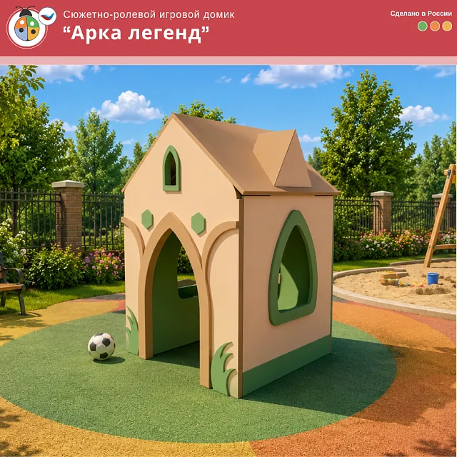 Сюжетно-ролевой игровой домик “Арка легенд” 