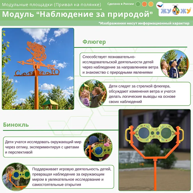 Исследовательский модуль "Наблюдения за природой"