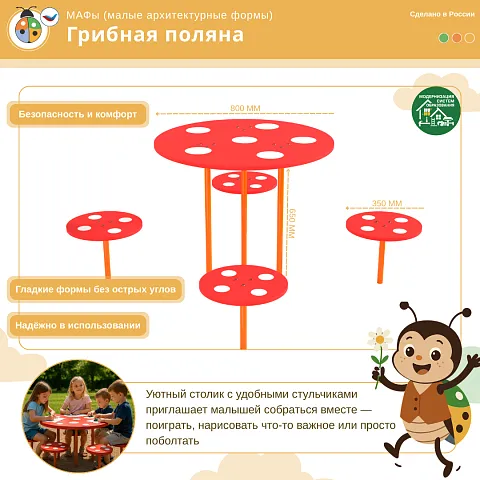 Грибная поляна