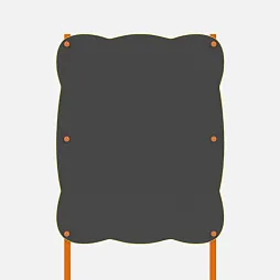 Меловая уличная доска