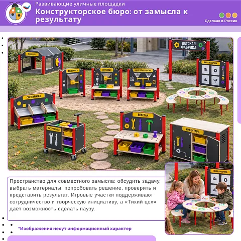 Комплект «Конструкторское бюро: от замысла к результату»