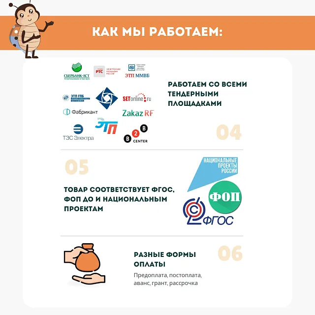 Модуль к настенной мозаике Жу-Жу "Конструктор" 5 цветов, 5 форм - 150 шт