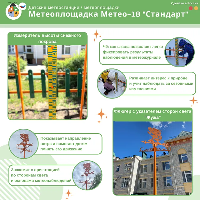 Метеоплощадка Метео-18 "Стандарт"