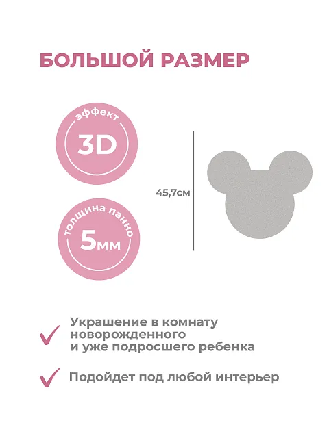 Панель "Микки и Мини Маус"
