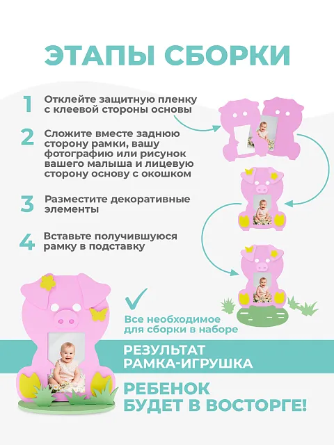Рамка "Свинюшка"