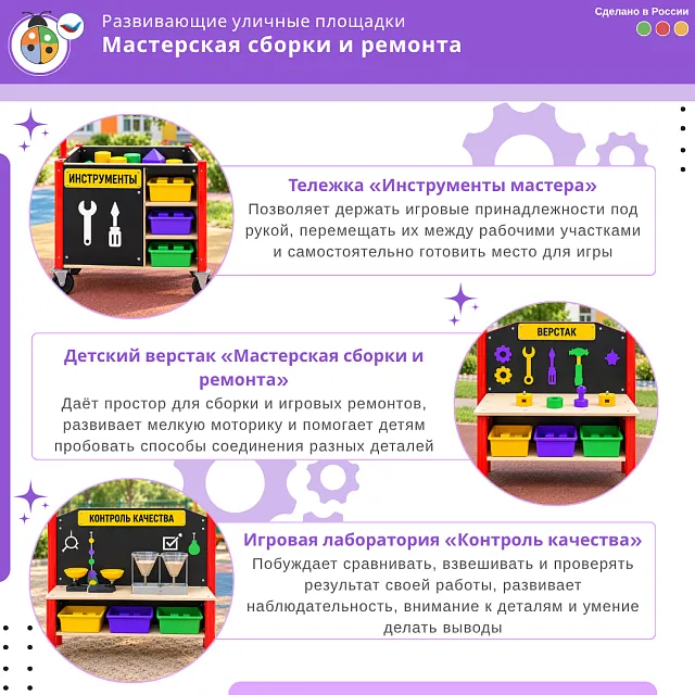 Комплект «Мастерская сборки и ремонта»
