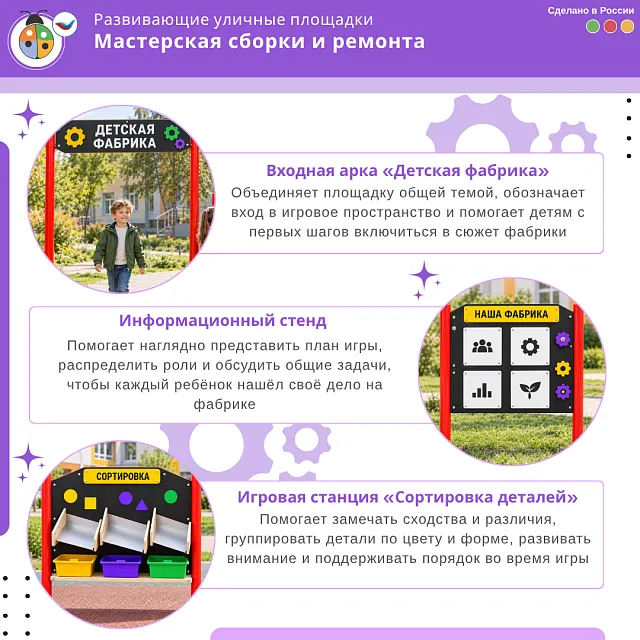 Комплект «Мастерская сборки и ремонта»