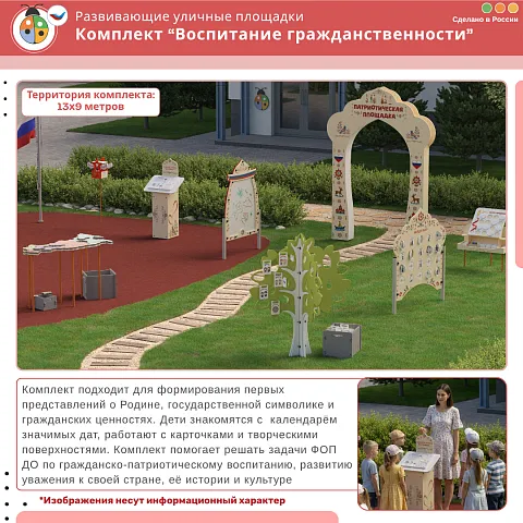 Комплект "Воспитание гражданственности"