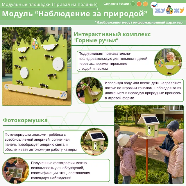 Исследовательский модуль "Наблюдения за природой"