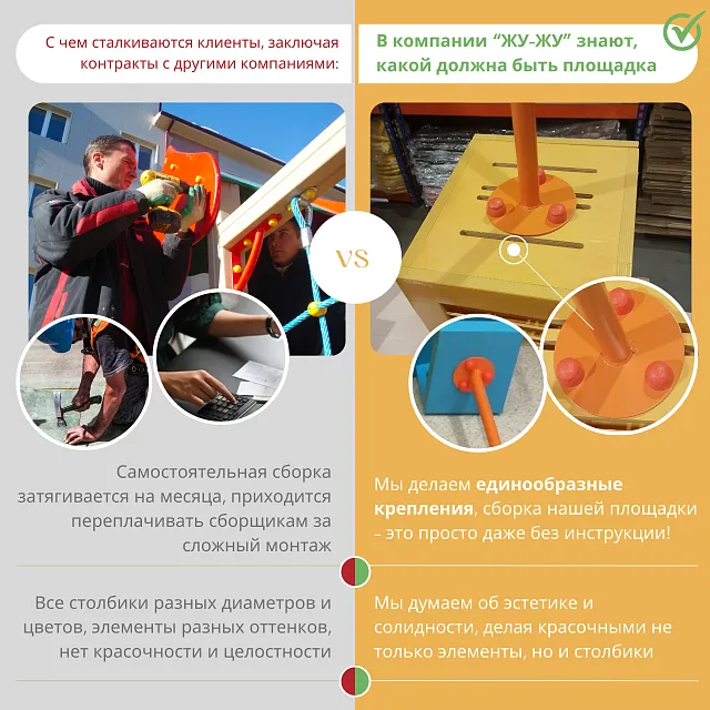 Бизи-стенд "Лиса" декоративно-развивающий