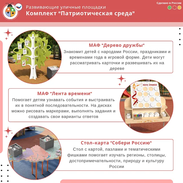 Комплект "Патриотическая среда"