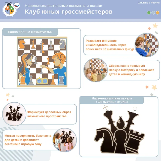 Комплект "Клуб юных гроссмейстеров"