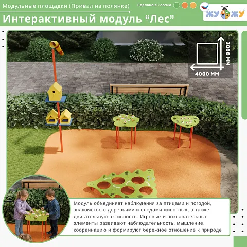 Интерактивный модуль "Лес"