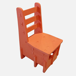 Сборный мягкий стульчик для детского сада "Жу-Жу", ростовой акционный