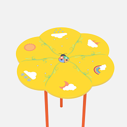 Столик архитектурный "Любит-не любит" NEW