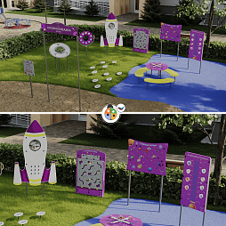 Комплект космической площадки «Мультивселенная»