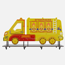 Уличный бизи-борд "Бензовоз" мобильный