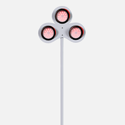Светофор "ЖД переезд" стационарный светодиодный трехсигнальный