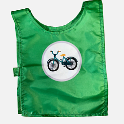 Жилет детский по ПДД: Велосипедист