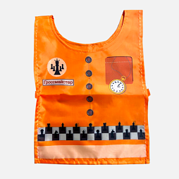 Жилет ролевой: Шахматист гроссмейстер, размер L