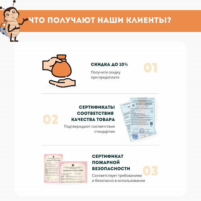 Элемент настенной панели "Теремок" Сказочный домик