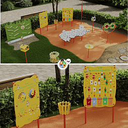 Площадка "Привал на полянке". Комплект 3