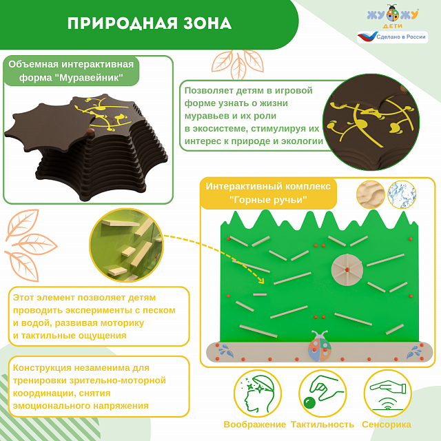 Площадка "Привал на полянке". Комплект 5