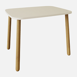 Столик детский белый. Серия "Утро в детском саду" акционный