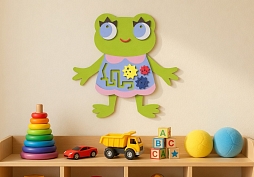 Игровой развивающий Бизиборд "Царевна-лягушка"