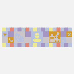 Напольная панель-конструктор "Инженерно-логическая", мягкий коврик