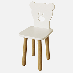 Стульчик детский в форме медвежонка. Серия "Утро в детском саду" акционный