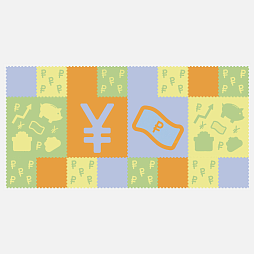 Напольная панель-конструктор "Финансовая грамотность", мягкий коврик