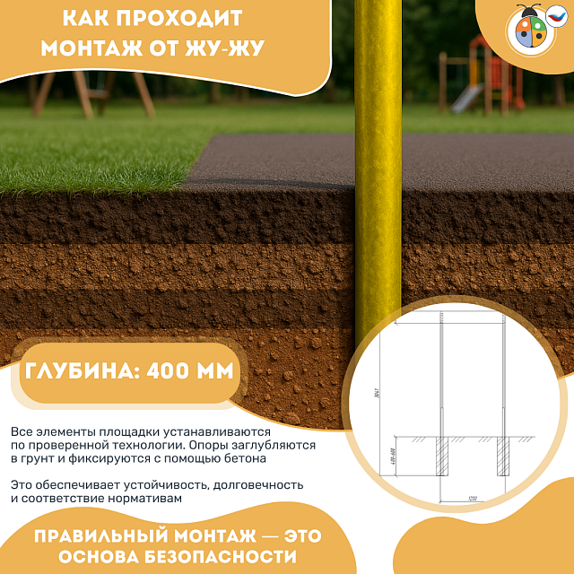 Входная группа “Космоплощадка”
