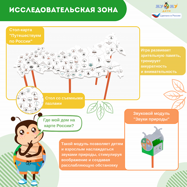 Площадка "Привал на полянке". Комплект 3