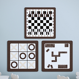 Комплект настенных логических игр Малыш (3 шт)