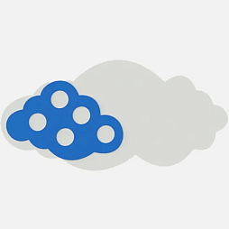 Элемент настенной панели "Облако", мягкий полимер