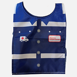 Жилет детский по ПДД: Водитель скорой помощи
