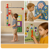 Элементы настенных панелей