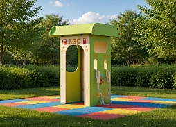 Игровая станция с бизи-элементами "Бензопулька"