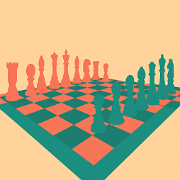 Напольные шахматные фигуры