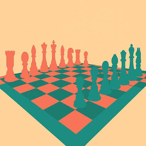 Напольные шахматные фигуры