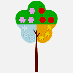 Элемент настенной панели "Дерево" универсальный