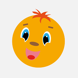 Элемент настенной панели "Теремок" Колобок